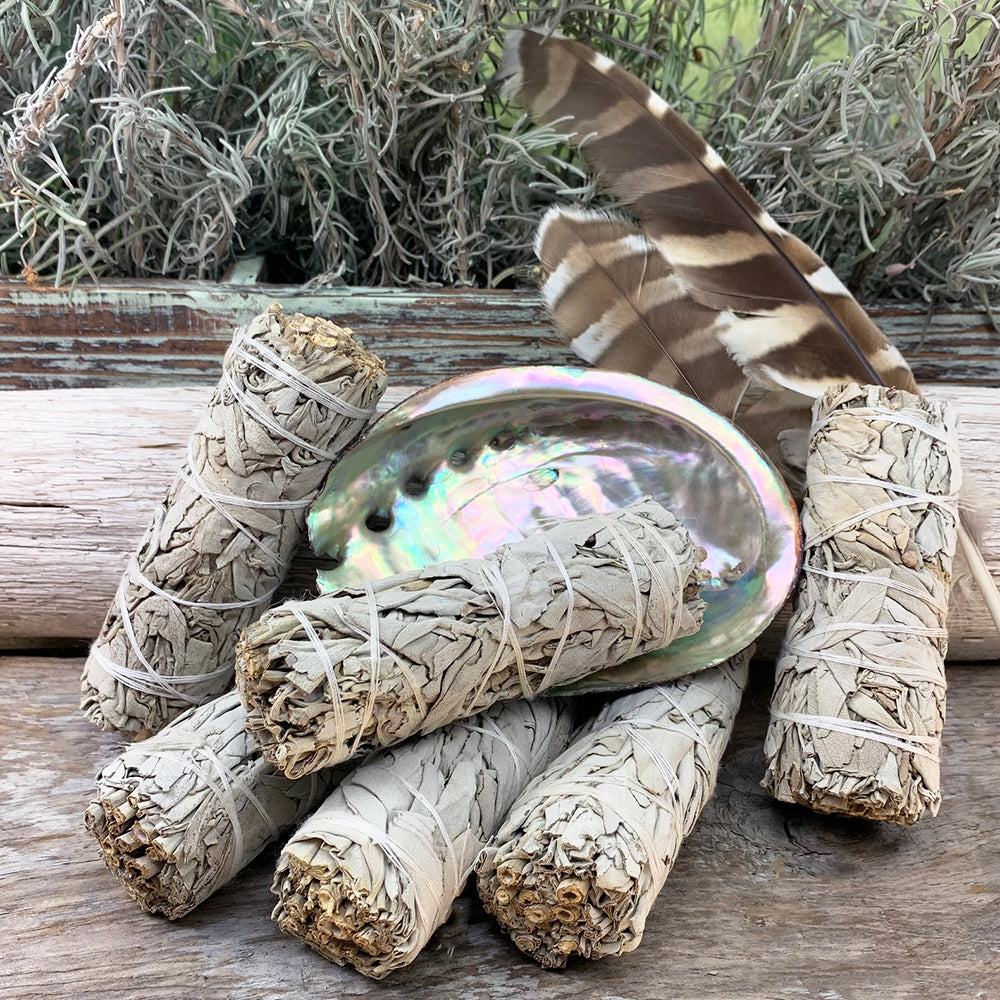 Smudge: 4" White Sage Bundle