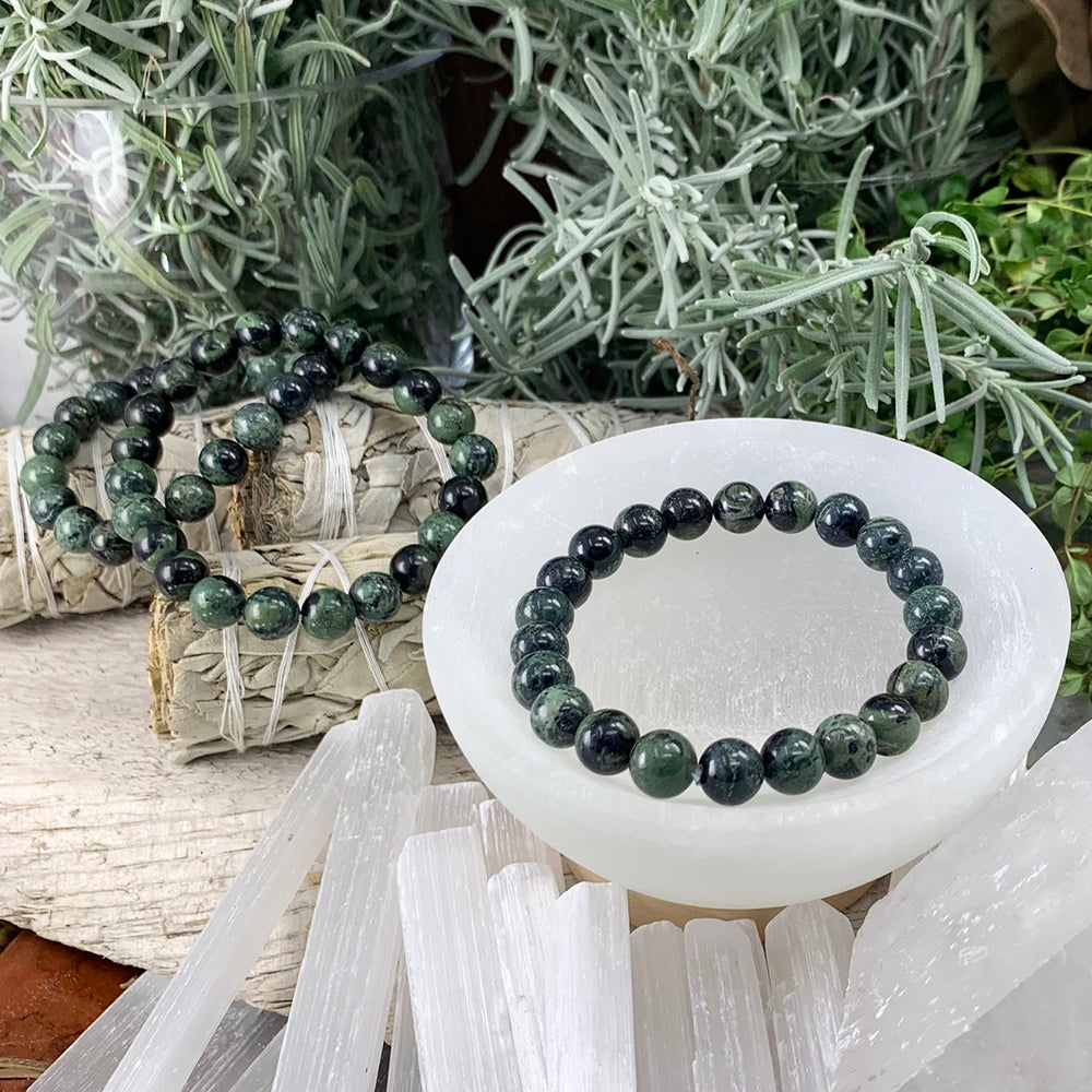 Mala Bracelet: Kambaba Jasper