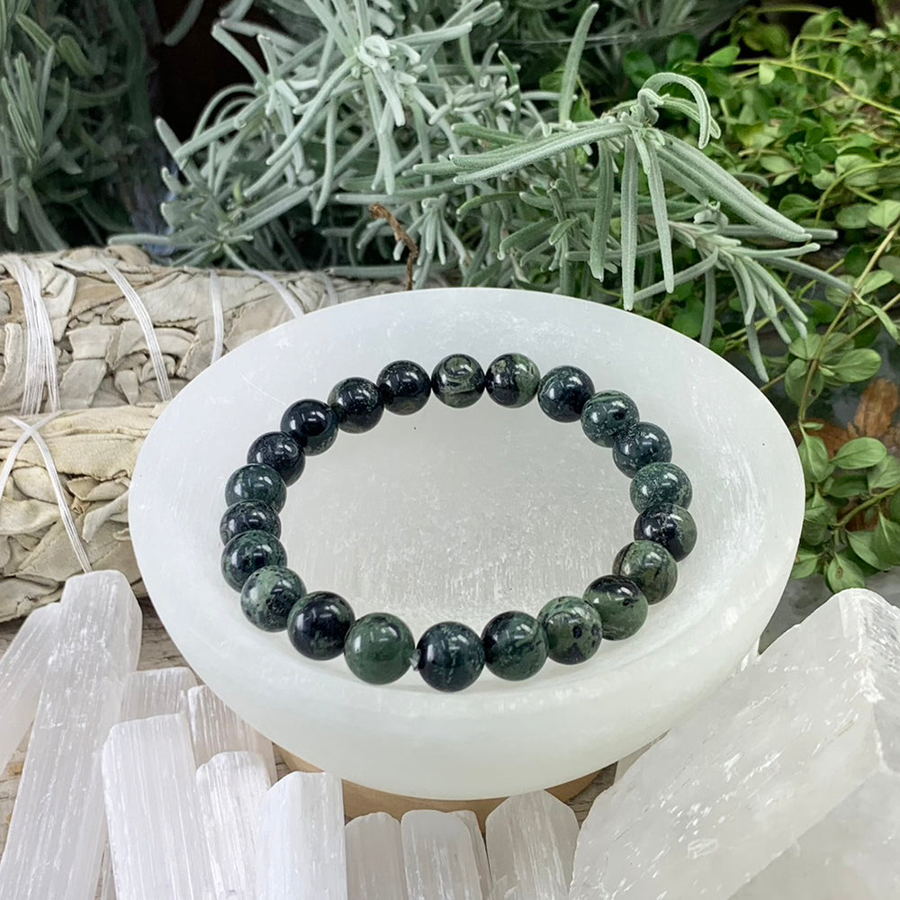 Mala Bracelet: Kambaba Jasper