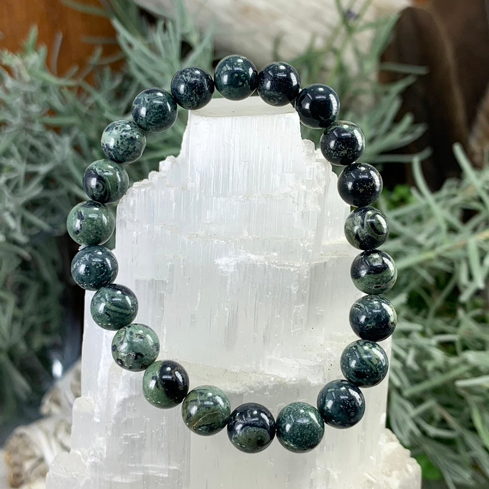 Mala Bracelet: Kambaba Jasper