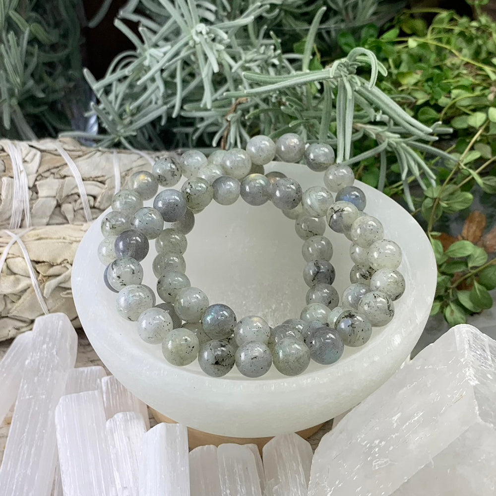 Mala Bracelet: Labradorite