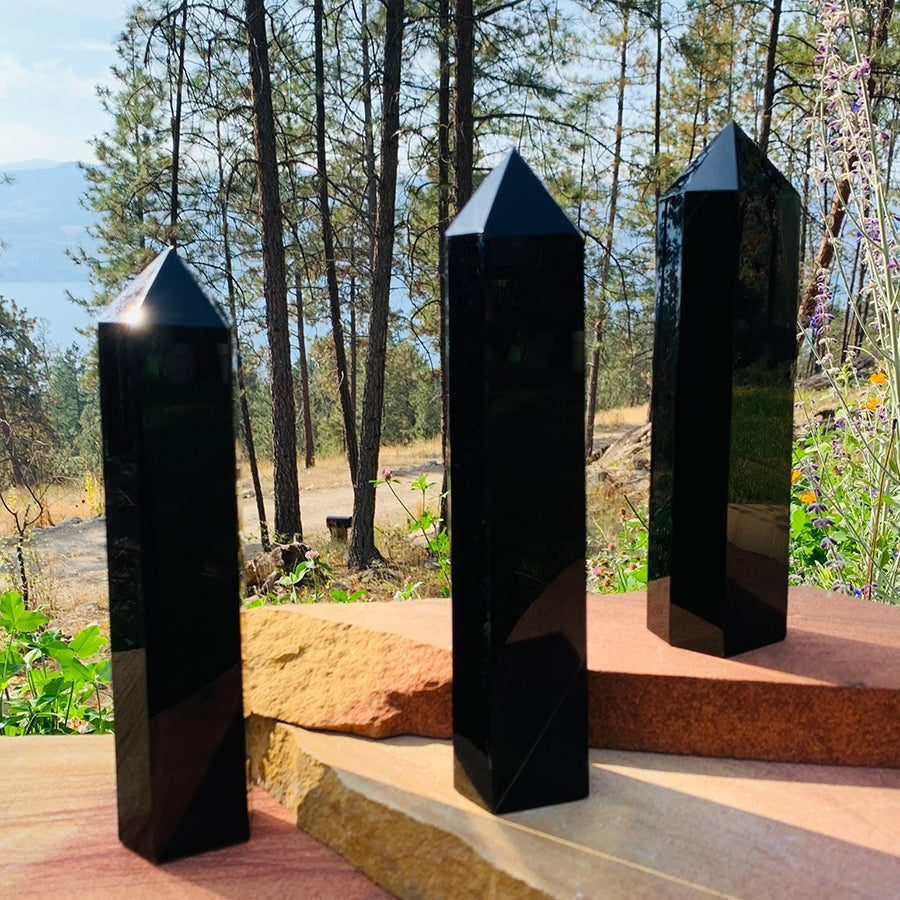 Obsidian Large Large Generator: Large Obsidian – Wholesale Crystal Club