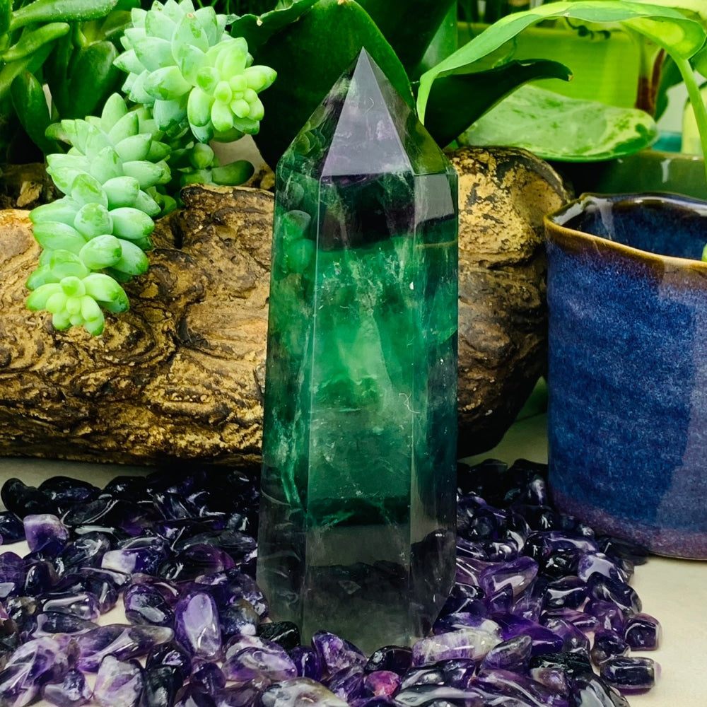 Multicolor Fluorite Tall Generator - generator