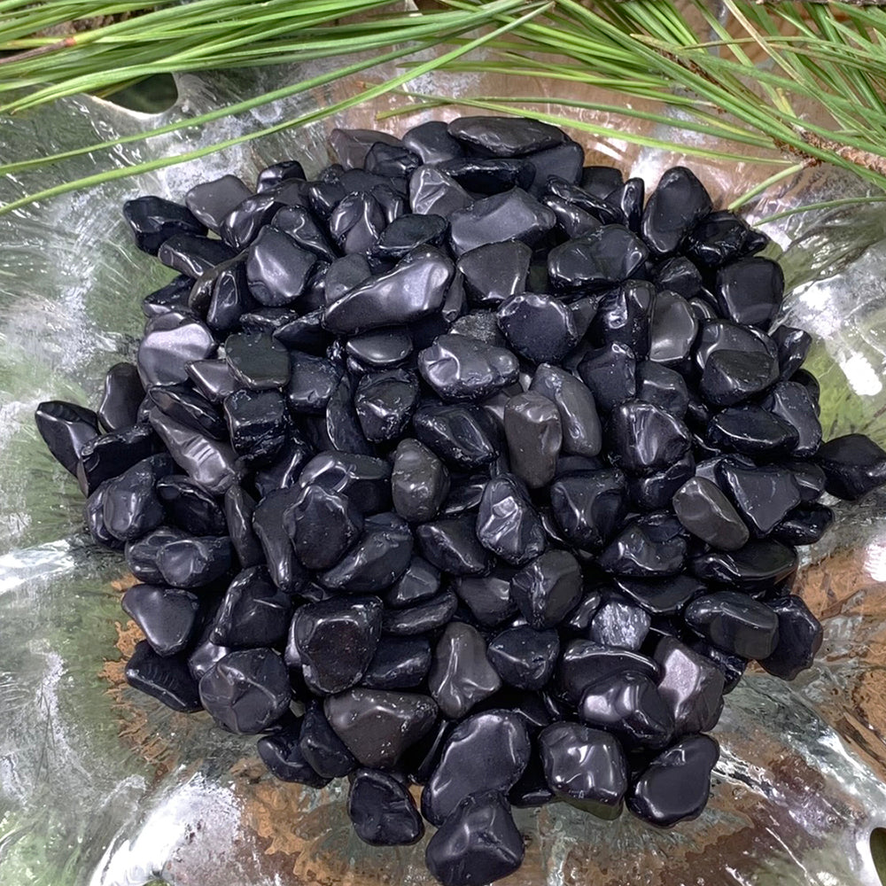 Mini Gemstones: Obsidian  (50 Gram / 1.7oz Lot)